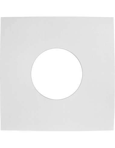 50 Pcs - White Record Carboard Jackets With...