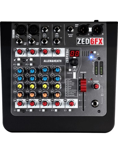 Allen & Heath ZED6FX Mengtafel