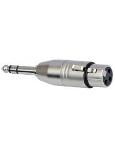Hilec - Adaptateur XLR Femelle / Jack Stéréo Mâle – ( 2...