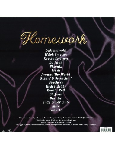Daft Punk - Homework LP 2x12"