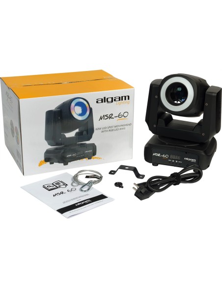 ALGAM LIGHTING - LAL MSR60 - Lyre Spot Led 60W + LED Ring