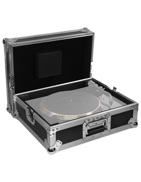 Technics SL 1200 MK7 (Zilver) + Flight Case