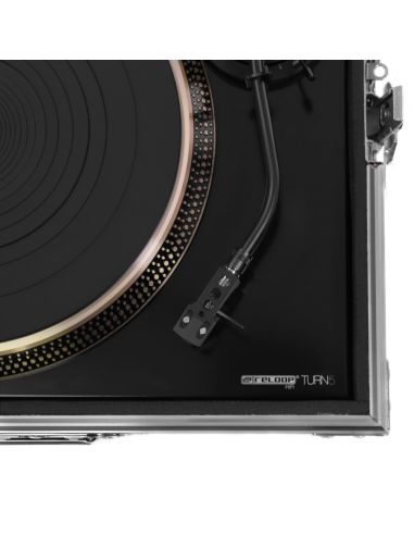 Technics SL 1200 MK7 (Zilver) + Flight Case