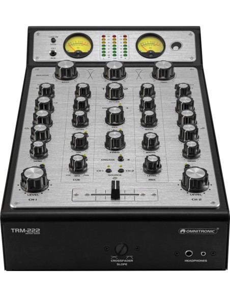 OMNITRONIC TRM-222 : 2-channel Rotary Mixer