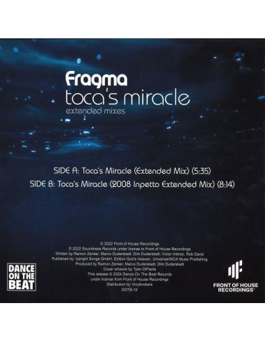Fragma - Toca's Miracle