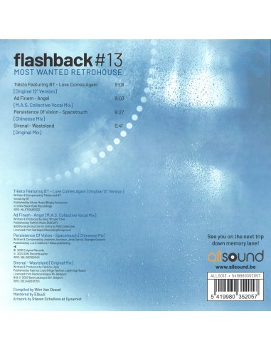 Memoriez Flashback 13 - Most Wanted Retrohouse