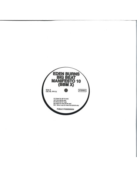 Eden Burns - Big Beat Manifesto Vol. X