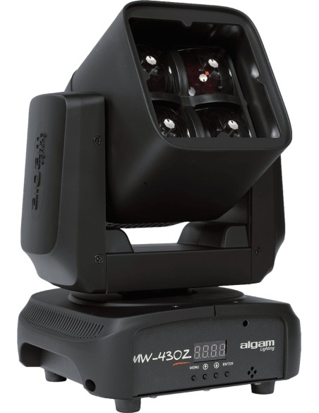ALGAM LIGHTING - LAL MW430ZOOM - Wash Lyre 4 x 30W RGBW with Zoom