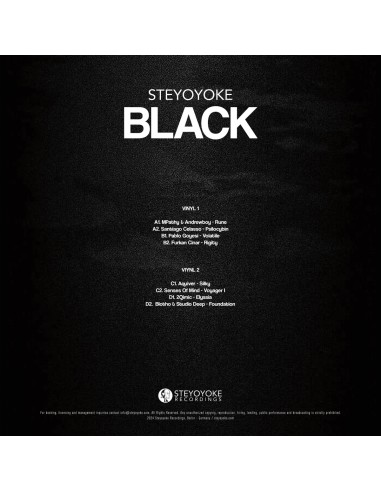 Steyoyoke Black 100 ( 2x12'')