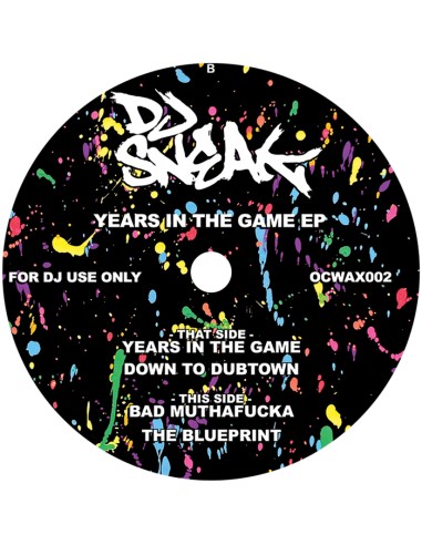 DJ Sneak - Years In The Game EP