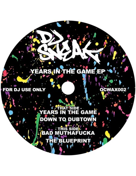 DJ Sneak - Years In The Game EP