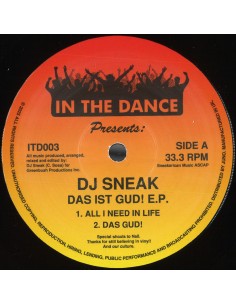 DJ Sneak ‎– Das Ist Gud! E.P.