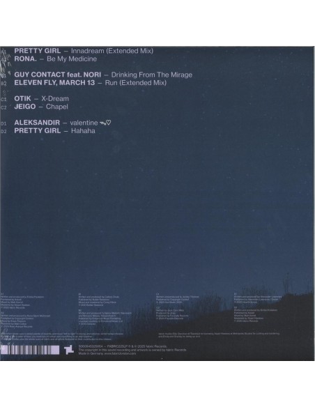 Fabric presents Pretty Girl LP (2x12")