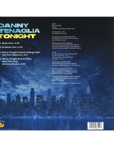 Danny Tenaglia - Tonight