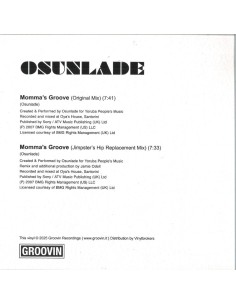 Osunlade - Mommas Groove 2