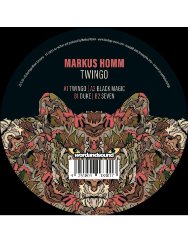 Markus Homm - Twingo (2 Vinyl only...