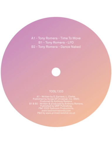Tony Romera - Time To Move