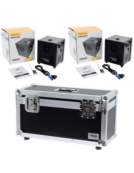 PACK : ALGAM LIGHTING - 2X PHOENIX 650W + Fligth Case