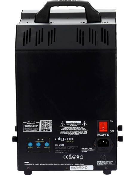 ALGAM LIGHTING - LAL BF700 - Bubble and Smoke Machine 700W