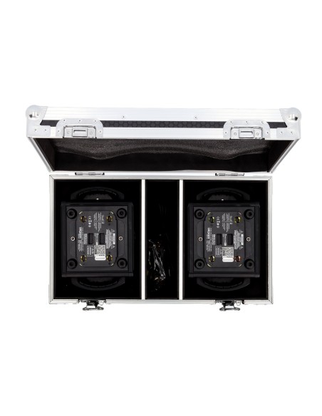 Algam Lighting - LAP MW19X15ZX-FC - Rolling Flight Case for 2 MW19X15ZX