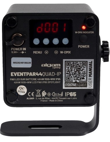 ALGAM LIGHTING - LAP EVENTPAR44-QUAD-IP