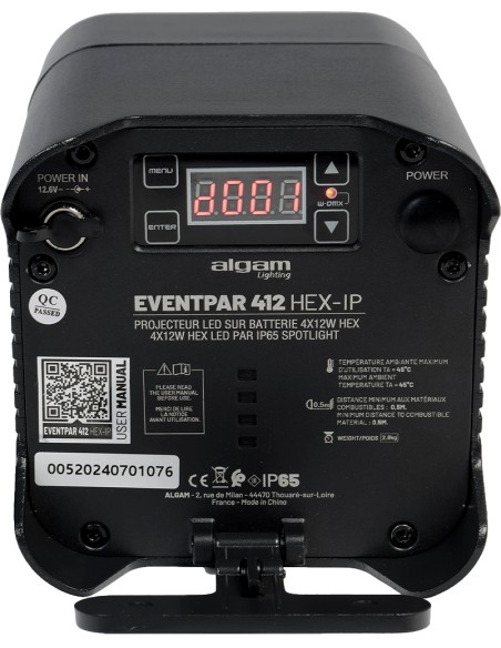 ALGAM LIGHTING - LAP EVENTPAR412-HEX-IP