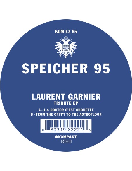 Laurent Garnier - Speicher 95 - Tribute Ep