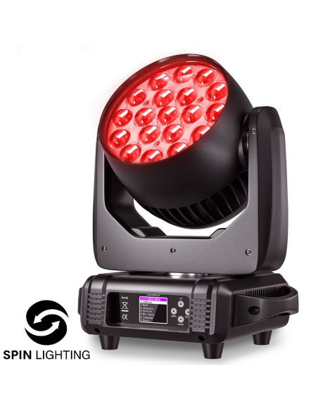 2 x Wash Moving 19x15w + Flightcase