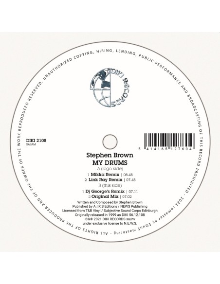 Stephen Brown - My Drums