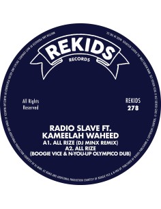 Radio Slave ft. Kameelah Waheed - All Rize (Remixes II)