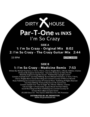 Par-T-One - I'm So Crazy