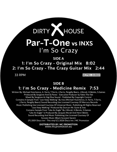 Par-T-One - I'm So Crazy