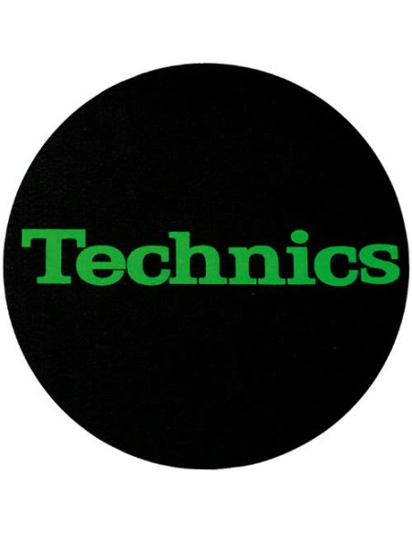 2x Feutrines Logo Technics - Vert