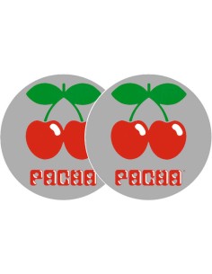 2x Slipmats Logo Pacha