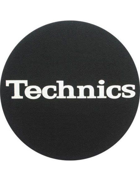 2x Feutrines Logo Technics - blanc