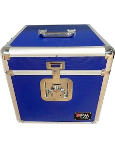 Flightcase - Record Case 100 x 12''LP /Blue