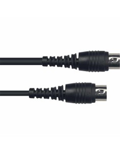 Yellow Cable - DIN MIDI 5 pin male/5 pin male - 1m