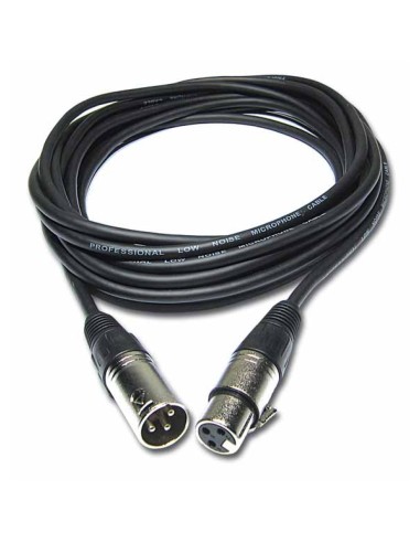 Hilec - XLR female / XLR male microphone cable - 20m