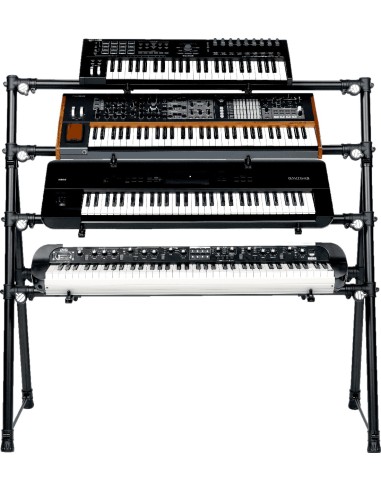 Quik Lok Stand claviers 4 niveaux