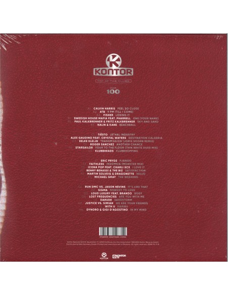 Kontor Top Of The Clubs Vol. 100 (LP 4x12")