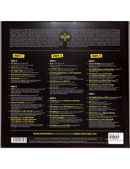 BOB SINCLAR & DJ YELLOW - A FRENCH TOUCH SINCE 1994 (3 LP BOX)( 3x12LP)