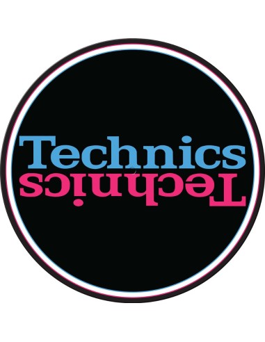 2x Slipmats Technics Blue/Pink