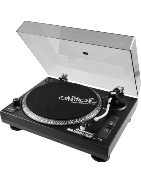 OMNITRONIC BD-1390 USB-draaitafel