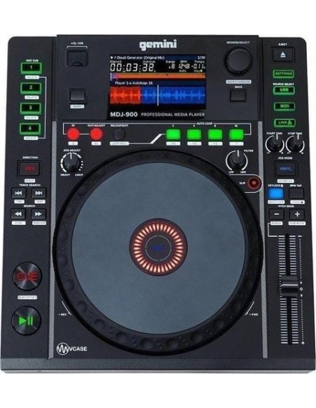 Gemini Sound MDJ-900: Professionele DJ USB-mediaplayer