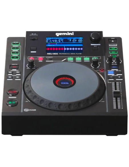 Double Pack : Gemini Sound MDJ-900 : Lecteur DJ USB professionnel