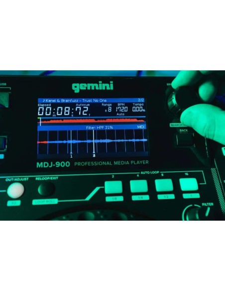 Double Pack : Gemini Sound MDJ-900 : Professional USB Media Player