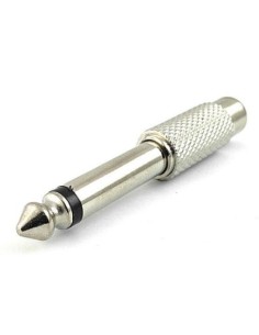 QTX Single Male 6.35mm Mono Jack Plug To Single Female...