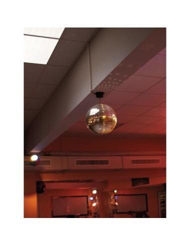 EUROLITE Set met spiegelbol van 30 cm , ketting...