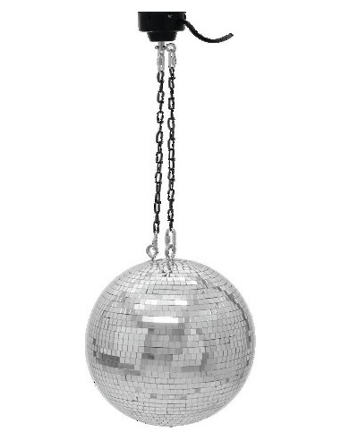 EUROLITE Set met spiegelbol van 30 cm , ketting...