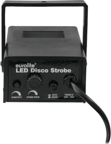 EUROLITE LED Stroboscope Disco blanc, son